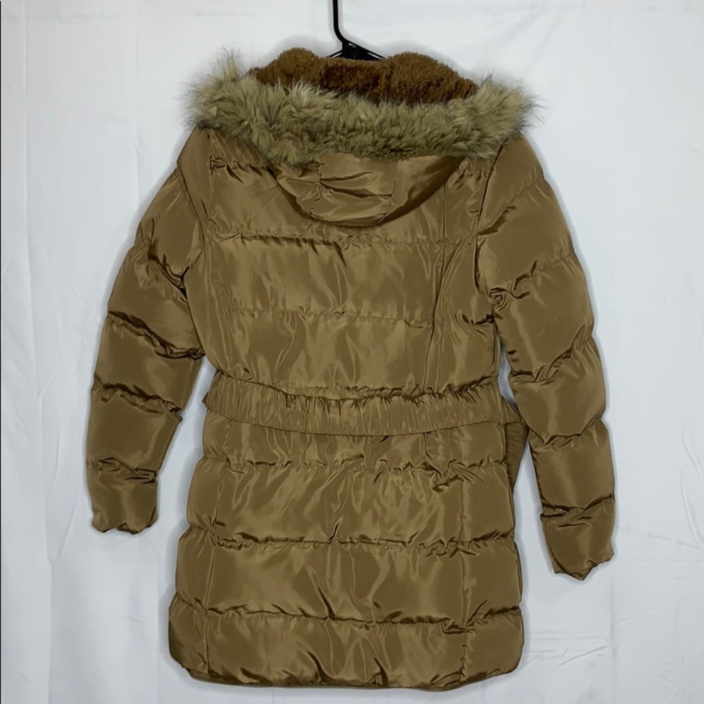 HanTon Mocha colored puffer coat. - Picture 7 of 7